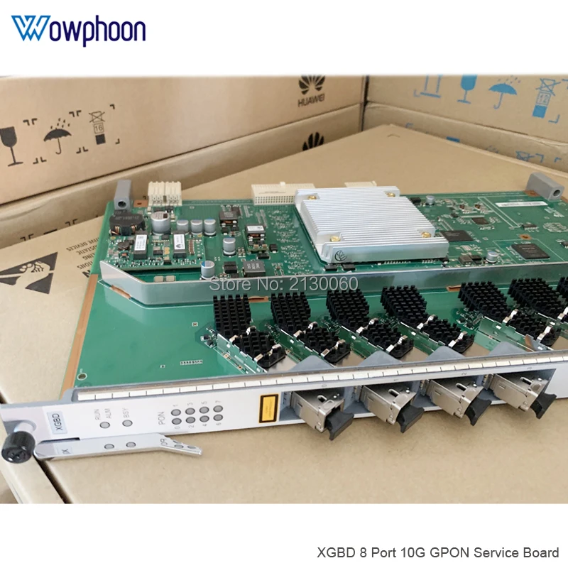 Huawei OLT MA5800 GPON сервисная плата XGBD XGHD 8 портов бизнес-плата с SFP модулями