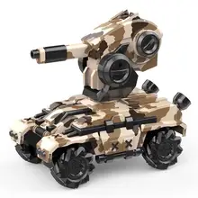 LeadingStar Xiangdijia игрушки 008D 2,4G 4WD электрический RC боевой танк дрейф транспортные средства трюк автомобиль РТР модель