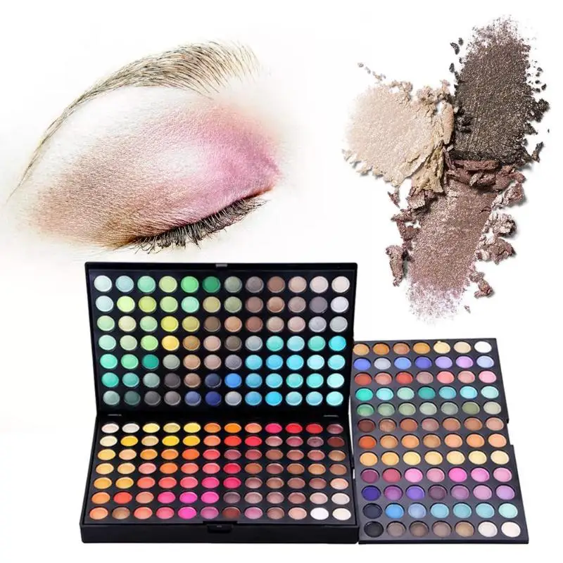 

252 Colors Pressed Glitter Eyeshadow Palette Cosmetic Pro Waterproof Matte Eye Shadow Makeup Pallete