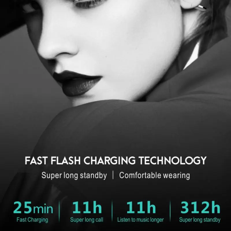 Для Bluetooth 5,0, быстрая зарядка, гарнитура, аксессуары для вождения автомобиля, гарнитура для мобильного телефона, контроллер, ушные крючки, наушники