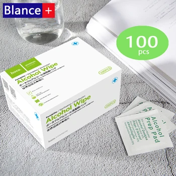 

Blance+ Antivirus 75% Alcohol Prep Pads Disposable Alcohol Cotton Wipe Sheet 6*6cm Medical Disinfection Tablet Sterilize 99.9%