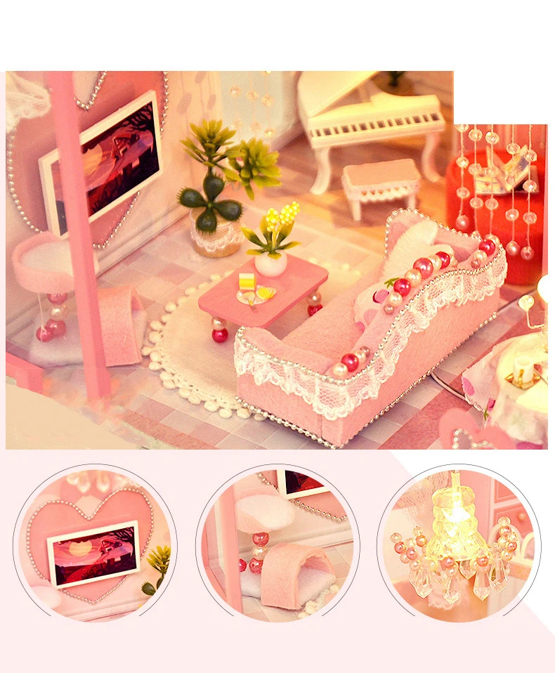 Pink Dream DIY Miniature Kit 59 TD40î_04
