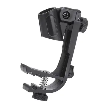 

Adjustable Microphone Clips on Drum Rim Anti-shock Mount Clamp Stand Holder Tool
