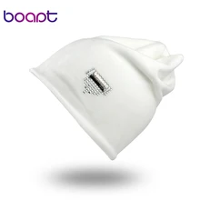 Женские шапки-бини с блестками, зимние вязаные шапки для женщин, шапочки-бини, хлопковые осенний нагреватель, Уличная Повседневная шапка