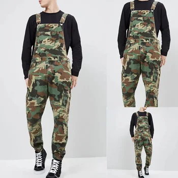

Europe and the United States camouflage belt pants slim men's trousers cross explosive belt pants Full Length Safari Style