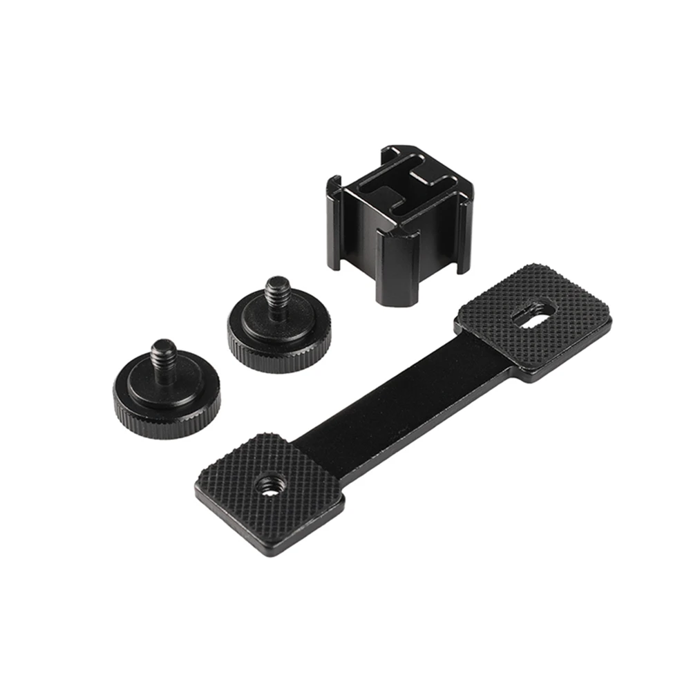 3 в 1 Холодный башмак адаптер удлинитель держатель для zhiyun Smooth 4 для DJI OSMO Mobile 2 для микрофона заполняющий свет D SLR
