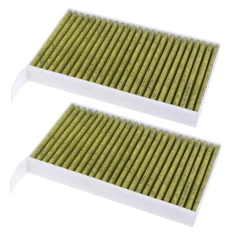 2pcs Air Conditioner Filter Element Activated Carbon Filter Element