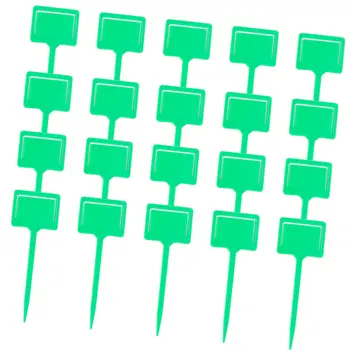 

20pcs Lightweitght Practical Durable Reusable Pointed Garden Supplies Stick Board Co-worker