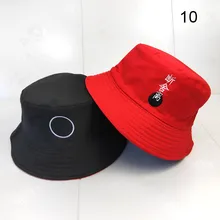 Унисекс с вышитыми буквами двухсторонняя Рыбацкая шляпа Панама шапки улыбка сплошной цвет альпинистская уличная Солнцезащитная шикарная шляпа KNG88