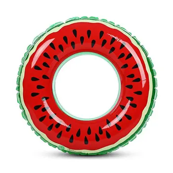 

Inflatable Pool Float Circle For Adult Children Watermelon Inflatable Adult Children Swimming Ring