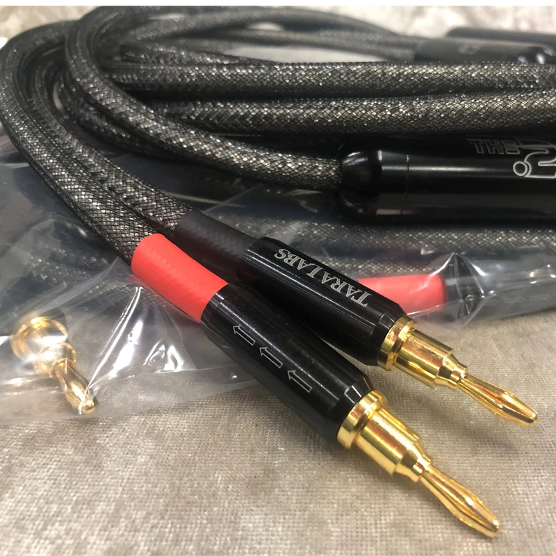 US $232.00 Taralabs Air No 2 Limited Signature Edition HiFi Fever Amplifier Speaker Cable Banana Head Amplifier Audio Cable