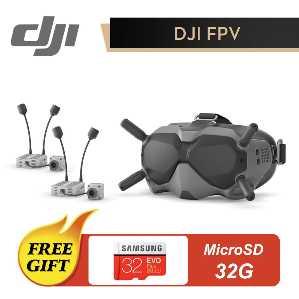 DJI FPV Experience Combo включает очки FPV и воздушный блок FPV с цифровой системой DJI New FPV оригинальные Товары