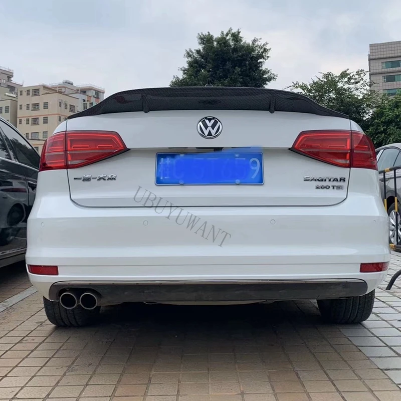 Подходит для Volkswagen Sagitar Jetta2017 ABS/углеродное волокно внешний задний спойлер задний багажник загрузки крыло украшение автомобиля стиль
