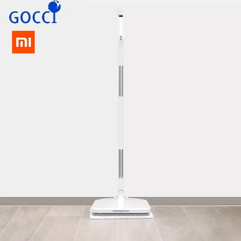 white Xiaomi SWDK D260 электрическая уборочная машина ручной беспроводной Электрический стеклоочиститель пол окна моющие машины влажная метла пылесос машина - Цвет: white