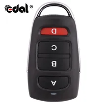 433 МГц 4 кнопочный сенсорный переключатель копировальный передатчик клонирование Дубликатор брелок для открывания двери гаража универсальный пульт дистанционного управления