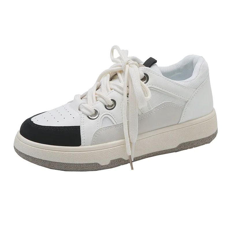 2022 New Luxury Brand Shoes for Women Sneakers Fashion Breathable Low Cut Lace-up Mixed Colors Tenis De Mujer Lady Shoes Women