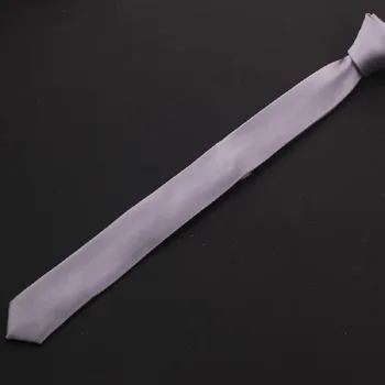 

High Quality 2020 New Designers Brand Fashion Business Casual 4cm Slim Ties for Men Sliver Necktie Formal Wedding with Gift Box