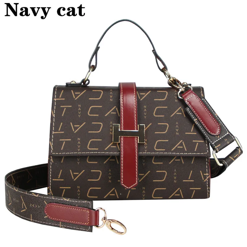 

Europe And America Fashion Wide Shoulder Strap Bag Women's 2019 New Style Versatile Free Distribution