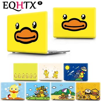 

Laptop Case For Apple Macbook Air Pro Retina 11 12 13 15 inch Cover For Mac 2018 New Air 13 Pro 13 15 Little yellow duck series