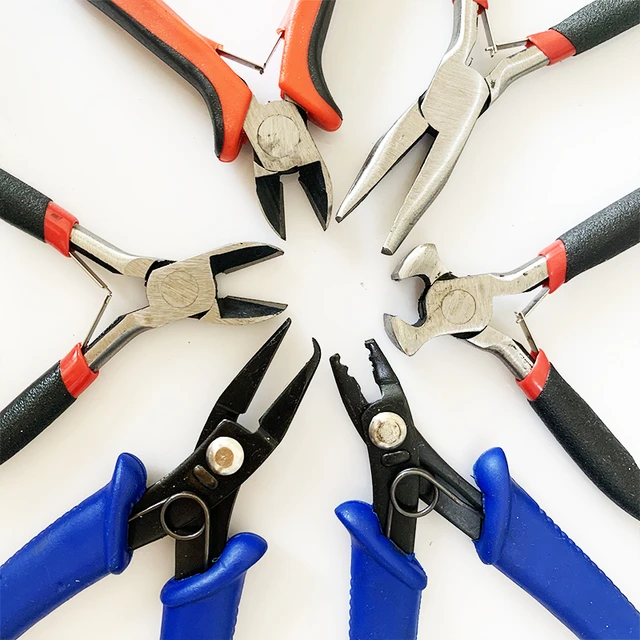 Stainless Steel Nose Pliers Diy Accessories Crimping Jewelry Making Tool  Wire - Pliers - Aliexpress