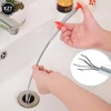 90CM Multifunction Cleaning Claw Hair Catcher Kitchen Sink Cleaning Tool Hair Clog Remover Grabber for Shower Drains Bath Basin 1