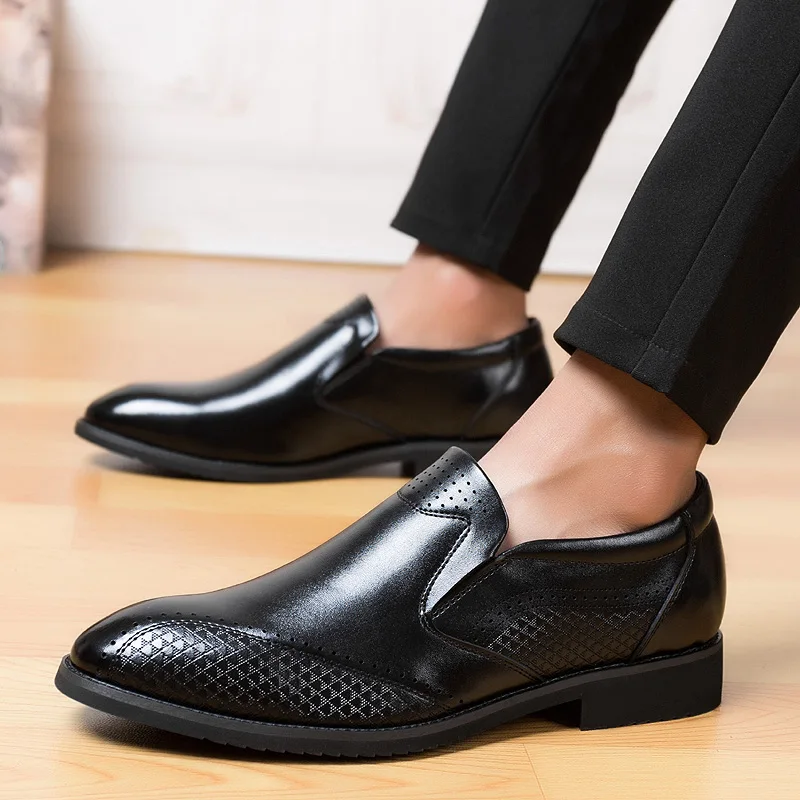 

Fashion Men Casual Shoes Breathable Loafers Leather Casual Shoes Men Flats Oxford Shoes zapatos hombre casual cuero