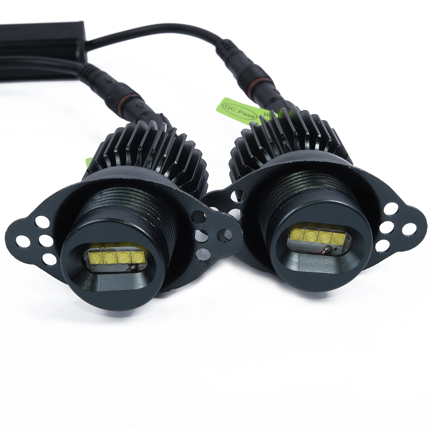 4LED 40W 1200LM противотуманная лампа дальнего света Ангел глаз Halo Кольцо DRL Дневной ксеноновый светильник