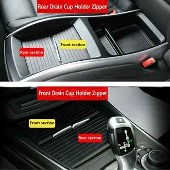 

Rear+Front Center console shutter Black 51166954943 Replacement Interior