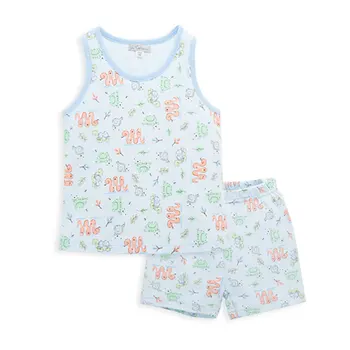 

Honeyzone Vestiti Neonata Bebek Giyim Infant Girl Clothes Summer Vest Set Roupa Bebe Menino Infant Animal Boy Clothing Set