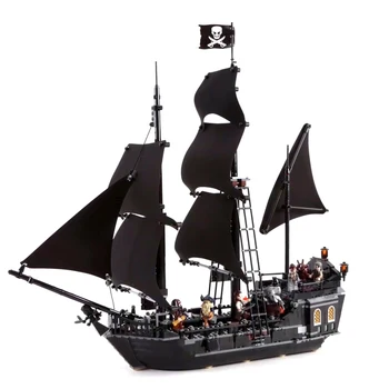 

Pirates Ship 875pcs The Black Pearl Compatible 16006 LGset Movie 4184 Building Blocks Bricks Educational Toys Birthdays Gift