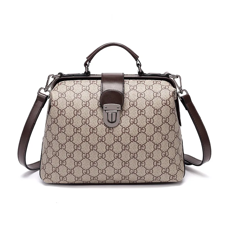 

A Generation of Fat Square Sling Bag 2019 New Style WOMEN'S Bag Small C Home K/Metal Doctor's Bag Girl'S Casual Rhombus Shoulder