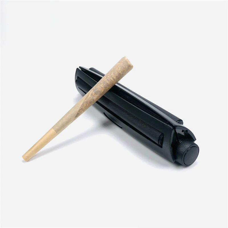 Máquina de rodamiento de cigarrillo portátil, herramienta de fabricante Manual de rodillos cónicos de junta, accesorios de plástico para fumar tabaco, 110mm