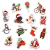 50 PCS Merry Christmas Stickers Gifts for Kids Santa Claus Decal Xmas Tree Cute Sticker Decor Scrapbook Laptop Skateboard Guitar ► Photo 3/6