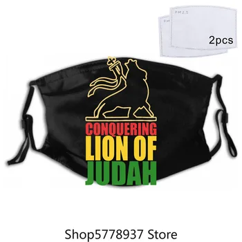 

Mask Rasta Reggae Conquering Lion Of Judah One Love Jah Star Wear