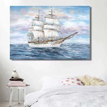 

Voyage Oil Painting By Number For Kids Adults DIY Digital Canvas Acrylic Painted House Living Room Decoration Art Work 006