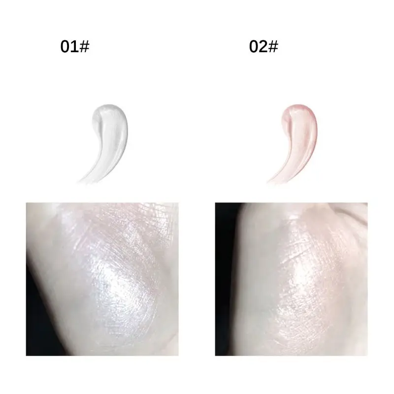 Макияж хайлайтер Shimmer Body Luminizer жидкий хайлайтер Shimmer Brighten Glow жемчужно-белый хайлайтер