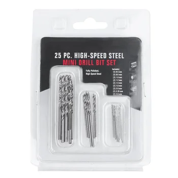 

Parts Hand Drill Kit 27pcs Keyless Chuck Twisted Bits Rotary Carving Clamp