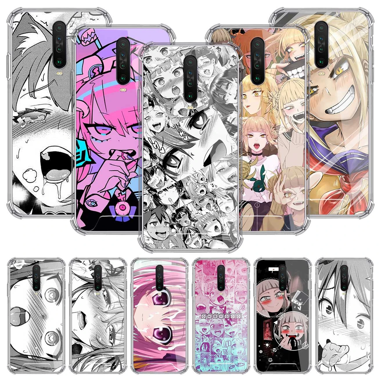Hentai Harajuku Anime Girl Case For Xiaomi Redmi Note 9s 9 8t 8 9a 9c 7 7a K40 Airbag Anti Fall Tpu Phone Coque Sac Phone Case Covers Aliexpress