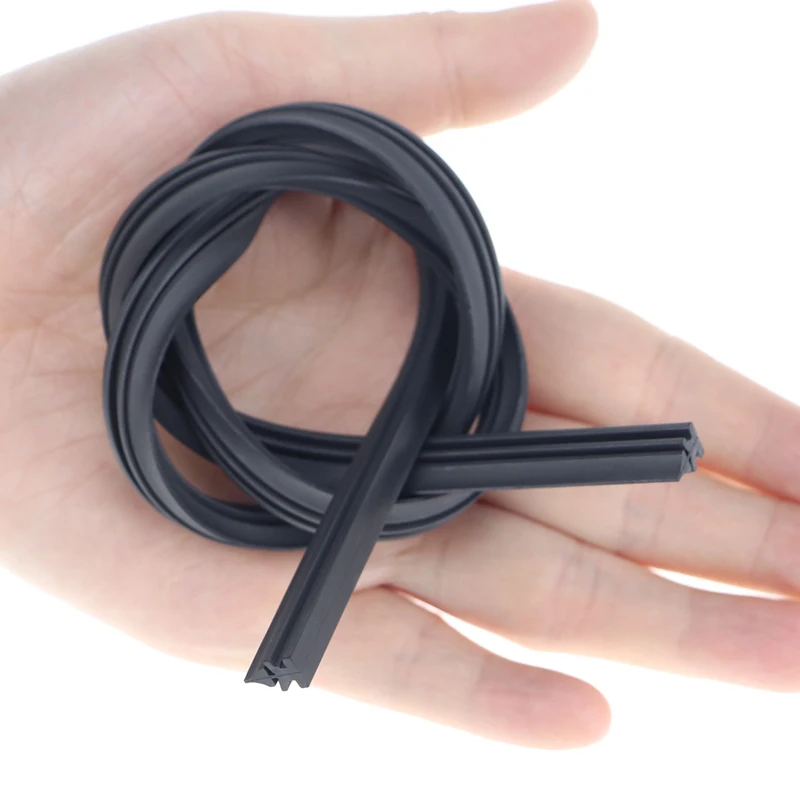 2pcs 28 "recharge De Lame D'essuie-glace En Caoutchouc Sans Pare-brise