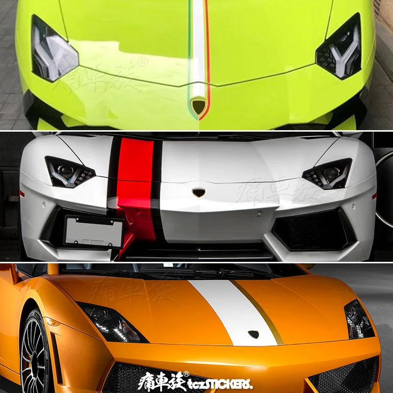 

Car stickers FOR Lamborghini Aventador Urus Gallardo body hood modification fashion sports special decal film