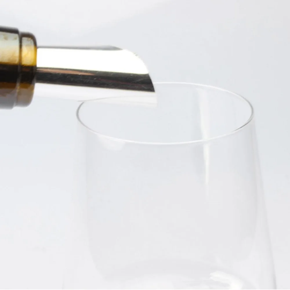 2 шт складной винный Pourer DROPSAVER герметичные носики алюминиевая фольга Вино Виски Pourer гибкий многоразовый Капля Стоп заливка