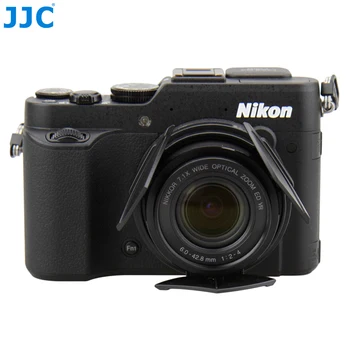 

JJC Camera Black Self-Retaining Automatic Open Close Protector Auto Lens Cap for Nikon Coolpix P7700 /P7800