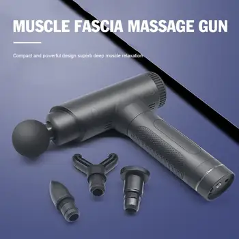 

Touch Screen Button Relax Therapy Massage Gun Percussive Vibration Muscle Massager Sports Fitness Recovery Workout Equipment