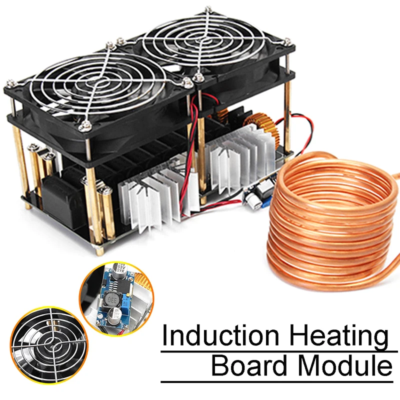 

1800W/2500W High Power Induction Heating Board Module Flyback Driver Heater with Coil Cooling Fan