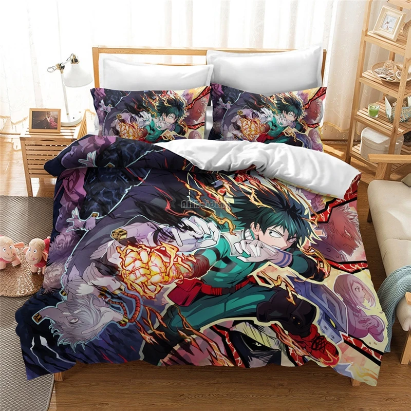 Midoriya Izuku 3d Duvet Cover Set Anime My Hero Academia Printed Bedding Set Bed Linen Bedclothes Comforter Cover Free Shipping Midoriya Izuku 3d Duvet Cover Set Anime My Hero Academia Printed Bedding Set Bed Linen Bedclothes Comforter Cover Free Shipping