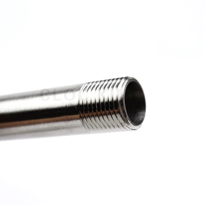 BSP Male Thread Extension Tube Pipe Fitting 304 Stainless Steel 1/8"-1" 100-400mm hose pipe fitting pipe fitting water pipe fitting