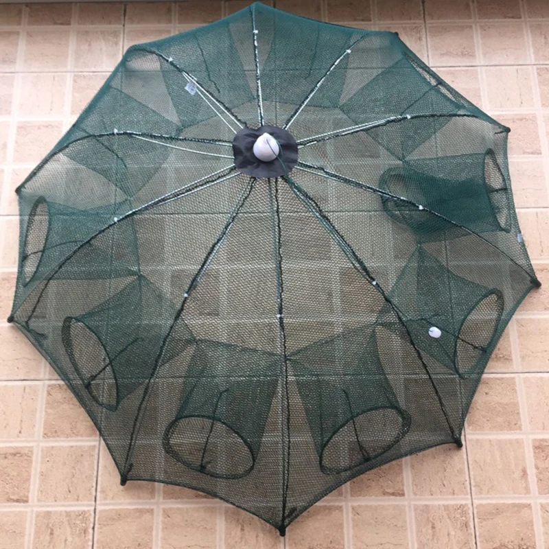 4 20 входное отверстие портативная рыболовная сеть нейлоновая автоматическая