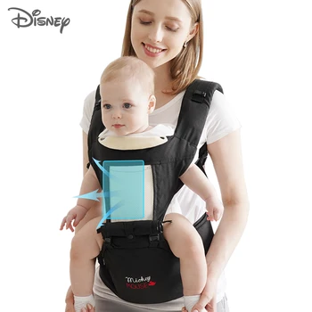 

Disney Baby Carrier Backpack Waist Stool Baby Multi-function Children's Waist Stool Holding Baby Carrier With Stool Cartoon