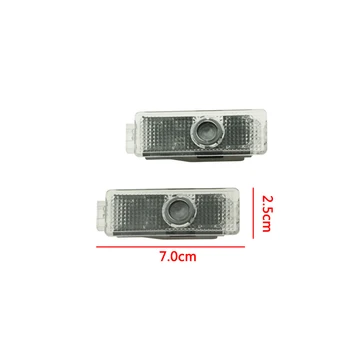 

2X Led Car Door Welcome Light Projector Logo For BMW 7 5 3 Series E90 E92 E60 M5 E61 X5 E70 E65 F01 F02 X1 X3 X6 F16 F10 F30 E63