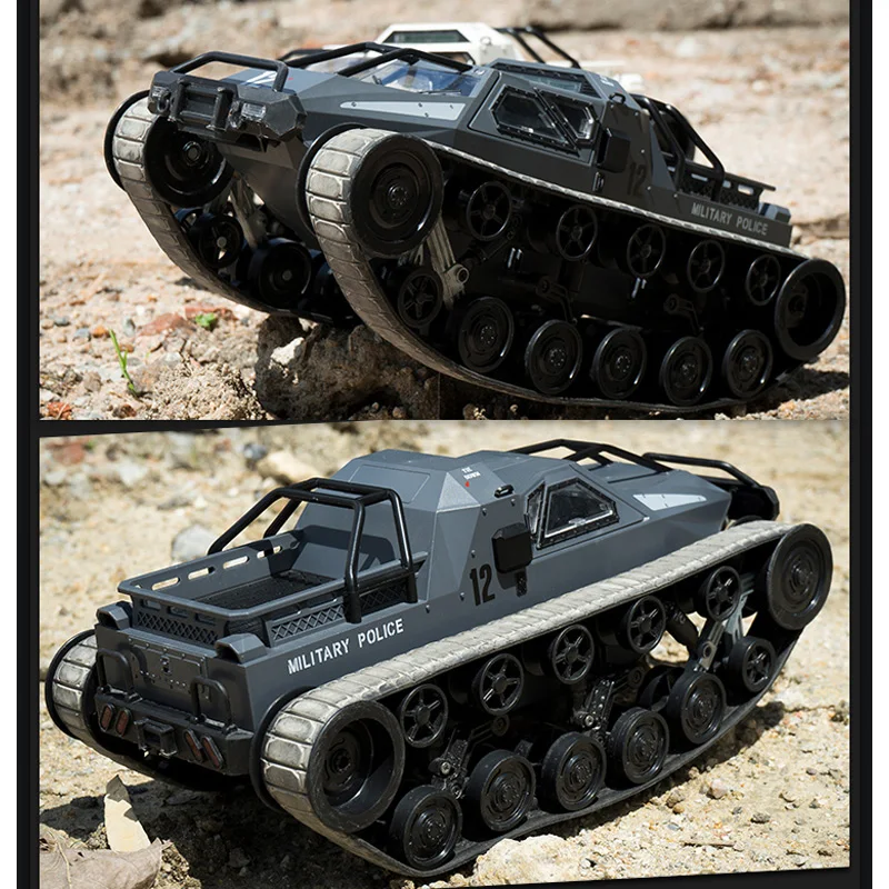 

1/12 2.4G Drift RC Tank Car High Speed Full Proportional Control Vehicle Model Toy VJ-Drop